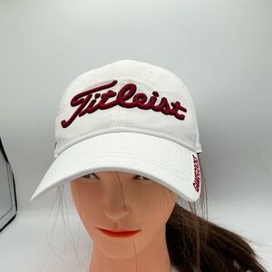 Titleist Tour Performance golf hat with a red logo and "GAMECOCKS" on the side.